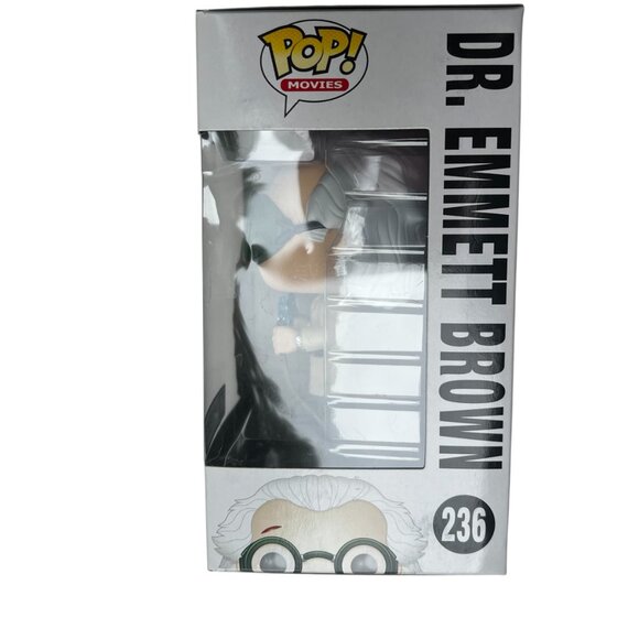 Dr. Emmett Brown 236 POP from Back to the Future Released 2015 LOOT CRATE - Picture 2 of 6